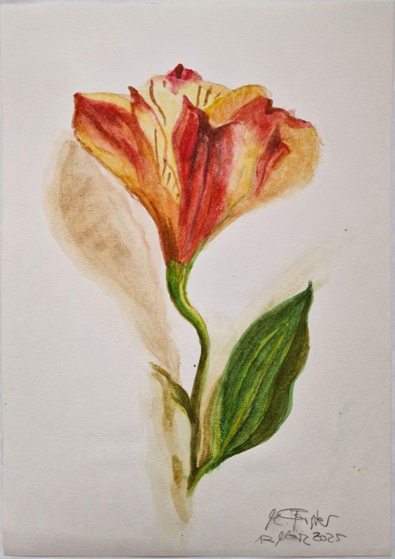 Feuerkelch der Inka - Goblet of Fire of the Incas - a Paintings by The Future Medicine Woman